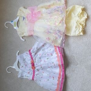Bundle of 2 girl dresses